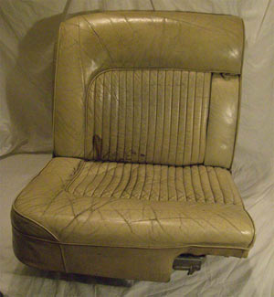 Daimler Car Seat Restoration Before