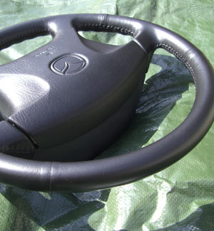 Steering Wheel Damage After