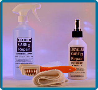 Leather Clean & Stain Protect Kit